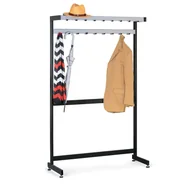 Inne meble biurowe - B2B Partner Metalowy wieszak szeregowy - jednostronny 179838 - miniaturka - grafika 1