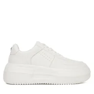 Sneakersy damskie - Sneakersy DeeZee AM1122 Biały - miniaturka - grafika 1