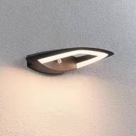 Lampy ogrodowe - Paulmann kinkiet zewnętrzny LED Akena, 3000 K, antracytowy - miniaturka - grafika 1