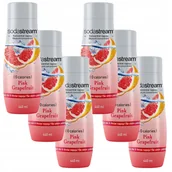 Syropy i koncentraty owocowe - Syrop koncentrat SodaStream Różowy grejpfrut 6 szt - miniaturka - grafika 1