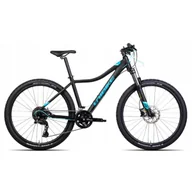 Rowery - Rower Górski Unibike Fusion Lady 27.5/17/Czarno-Turkus - miniaturka - grafika 1