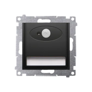 Oprawa oświetleniowa LED Kontakt-Simon 54 DOSC14B.01/49 z czujnikiem ruchu , 14V DC, 0.78W, białe neutralne 4000K, wymagany zasilacz 14V czarna - Inne akcesoria elektryczne - miniaturka - grafika 1