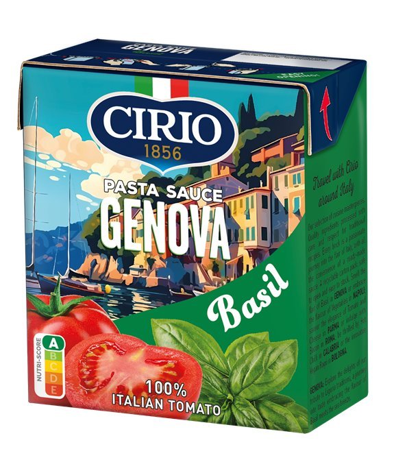 CIRIO Sos Genova - Basil 340 g Tetra Pack