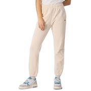 Spodnie sportowe damskie - Spodnie Champion Heavy Elasticated Cuff 114925-YS015 - beżowe - miniaturka - grafika 1