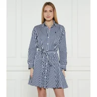 Sukienki - POLO RALPH LAUREN Sukienka z paskiem - miniaturka - grafika 1