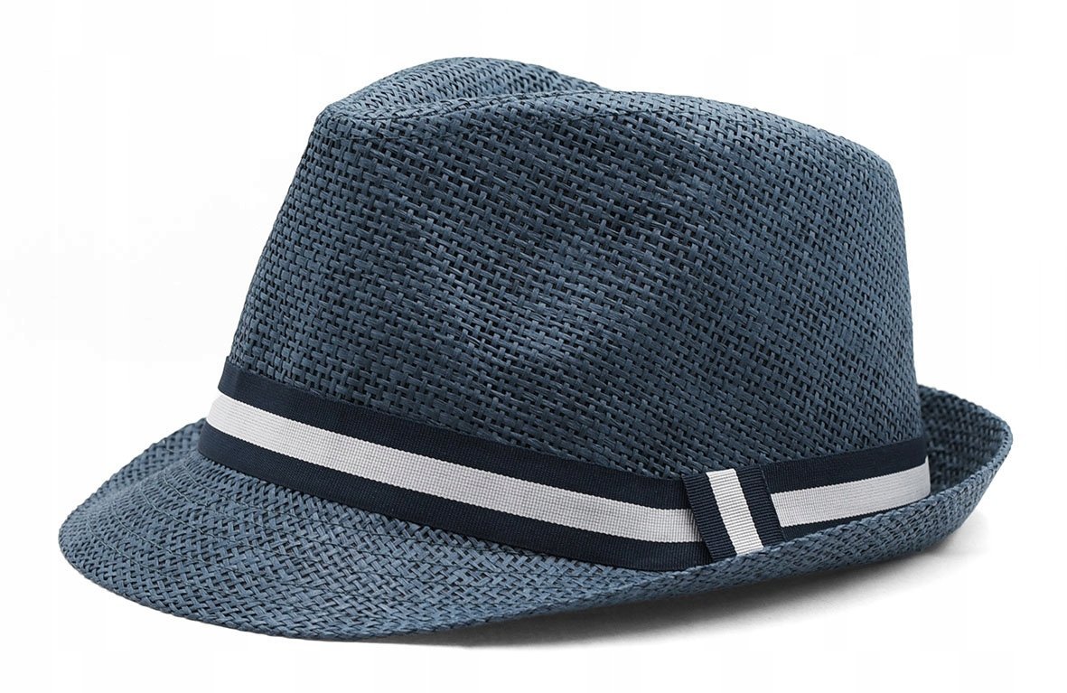 Letni kapelusz męski granat TRILBY 15 Pako Jeans