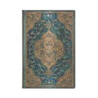 Notesy i bloczki - Paperblanks Notes Turquoise Chronicles Flexi Mini linia - miniaturka - grafika 1