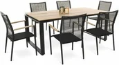 Meble ogrodowe - Zestaw mebli ogrodowych Prezza 6+1 - miniaturka - grafika 1