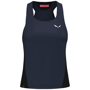 Damski podkoszulek Salewa Pedroc Dry W Hyb Tankt Rozmiar: M / Kolor: ciemnoniebieski - Koszulki sportowe damskie - miniaturka - grafika 1