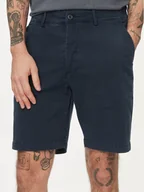 Spodenki męskie - Pepe Jeans Szorty materiałowe Regular Chino Short PM801092 Granatowy Regular Fit - miniaturka - grafika 1