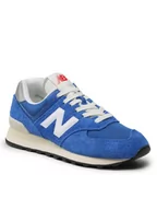 Buty sportowe męskie - Buty unisex New Balance U574WL2  niebieskie - miniaturka - grafika 1