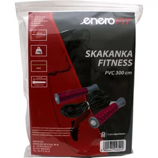 SKAKANKA FITNESS PVC 300CM RÓŻOWA ENERO FIT - Zabawki i gry sportowe - miniaturka - grafika 3