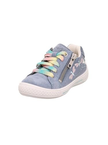 Superfit Tensy sneakersy dziewczęce, Niebieski różowy 8010, 32 EU