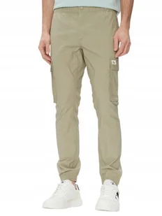 Joggery męskie CALVIN KLEIN JEANS zielone, rozmiar W30 - Spodnie męskie - miniaturka - grafika 1