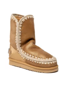 Botki damskie - Mou Buty Eskimo24 FW101037B Brązowy - grafika 1