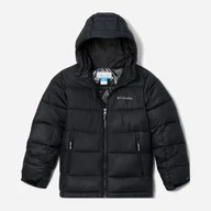 Kurtki i płaszcze dla chłopców - Kurtka młodzieżowa chłopięca zimowa Columbia Pike Lake II Hooded Jacket 2050351010 155-159 cm (L) Czarna (195979308728) - miniaturka - grafika 1