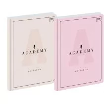 Inter-druk Brulion A4/96K kratka Academy Pastel (5szt) - - Zeszyty szkolne - miniaturka - grafika 1