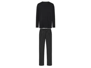 esmara Men Piżama męska z bawełną (Czarny, M (48/50)) - Piżamy męskie - miniaturka - grafika 1