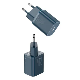 Baseus Super Si 1C szybka ładowarka USB Typ C 20W Power Delivery + kabel USB Typ C - Lightning 1m niebieski (TZCCSUP-B03) - Kable USB - miniaturka - grafika 9