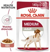 Mokra karma dla psów - Royal Canin  | Medium Adult - 40 x 140 g - miniaturka - grafika 1