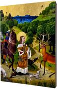 Dewocjonalia - Art Christiana Ikona świętego Huberta ACHI275 - miniaturka - grafika 1