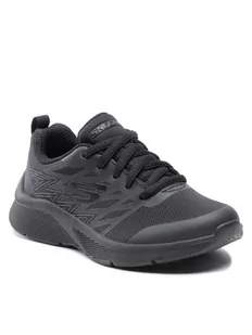 Skechers Sneakersy Quick Sprint 403769L/BBK Czarny - Buty dla chłopców - miniaturka - grafika 1