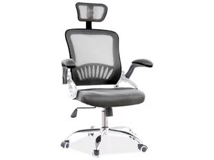 Fotel biurowy, krzesło biurowe Signal FOTEL OBROTOWY Q-831 CZARNY OBRQ831C - Fotele i krzesła biurowe - miniaturka - grafika 1