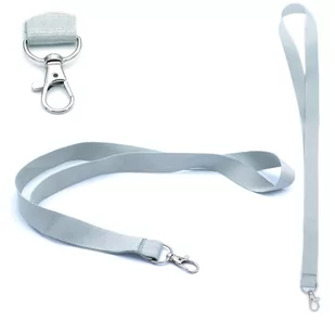 Smycz do identyfikatora na szyję 90cm karabińczyk - Identyfikatory - miniaturka - grafika 1