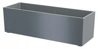 Donice - Duża donica granit kubi long 90 na taras antracyt - miniaturka - grafika 1