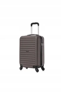 Walizka kabinowa Vip Collection ABS 20 " Dark Grey ATENY 2,7kg 39L odp.kółk - Walizki - miniaturka - grafika 1
