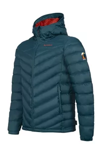 Kurtka z puchem gęsim męska Alpinus Monviso morski - Kurtki i kamizelki sportowe męskie - miniaturka - grafika 1