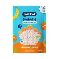 Smileat Lody owocowe do mrożenia o smaku moreli i banana Smilado po 6 miesiącu 5 x 50 g Bio - Przekąski dla dzieci - miniaturka - grafika 1