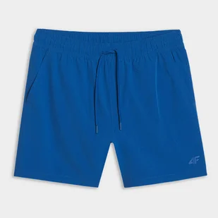 Męskie szorty plażowe kąpielowe z wewnętrznymi majtkami siatkowymi 4F 4FWSS25UBDSM134-033S Niebieski - Kąpielówki męskie Męskie szorty plażowe kąpielowe z wewnętrznymi majtkami siatkowymi 4F 4FWSS25UBDSM134-033S Niebieski - Kąpielówki męskie - miniaturka - grafika 1