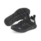 Buty trekkingowe dziecięce - Młodzieżowe buty sportowe Enzo 2 Refresh PUMA Black White - miniaturka - grafika 1