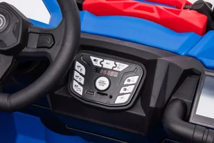 Auto na Akumulator Buggy XB-2118 Policyjne Niebieskie 4x4 - Pojazdy elektryczne dla dzieci - miniaturka - grafika 13