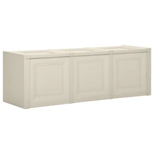 vidaXL Skrzynia na poduszki, kremowa, 125x40x42 cm, 130 L vidaXL - Pudełka i szkatułki - miniaturka - grafika 1