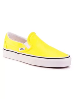 Trampki męskie - Vans Tenisówki Classic Slip-On VN0A4U38WT71 Żółty - grafika 1