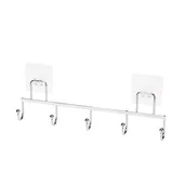 Wieszaki łazienkowe - Wieszak ścienny z 5 haczykami Axel chrom - miniaturka - grafika 1