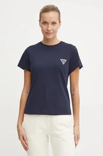 Guess t-shirt ANN damski kolor granatowy V4BI19 J1314 - Koszulki sportowe damskie - miniaturka - grafika 1