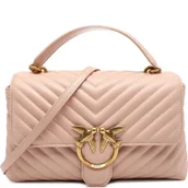 Torebki damskie - Pinko Skórzana torebka na ramię LOVE LADY PUFF CLASSIC - miniaturka - grafika 1