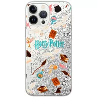 Etui i futerały do telefonów - Etui płynny brokat do Apple IPHONE 13 Harry Potter: Harry Potter 228 oryginalne i oficjalnie licencjonowane, Srebrny - miniaturka - grafika 1