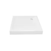 Brodziki prysznicowe - Brodzik kwadratowy New Trendy MILD 90x90x11,5 biały akryl B-0605 - miniaturka - grafika 1