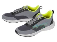 Buty sportowe męskie - CRIVIT Buty sportowe męskie z pianką memory (Szary, 44) - miniaturka - grafika 1