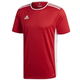 Koszulki męskie - Adidas, Koszulka męska, Entrada 18 JSY CF1038, czerwona, rozmiar XS - grafika 1