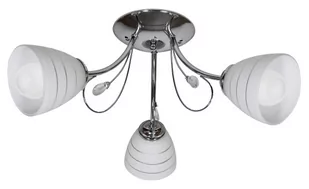 Candellux Lampa sufitowa SIMPLI 3x40W Chrom 33-63847 - Lampy sufitowe - miniaturka - grafika 1