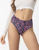 Majtki damskie - FIGI JULIMEX CRANBERRIES STRING MAXI (kolor granat, rozmiar S) - miniaturka - grafika 1