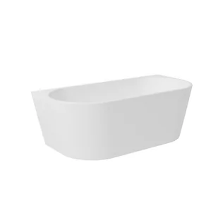Wanna wolnostojąca Besco Vica New 170x80 cm owalna biały połysk klik klak bialy WAS-170VNBO - Wanny - miniaturka - grafika 1
