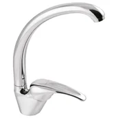 Baterie kuchenne - Invena Bateria zlewozmywakowa Inis z obrotową wylewką Lux - miniaturka - grafika 1