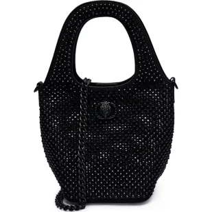 Kurt Geiger Skórzana torebka na ramię CHELSEA CRYSTAL - Torebki damskie - miniaturka - grafika 1
