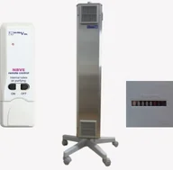 Urządzenia medyczne - Ultra-viol Sp.j NBVE-110PL RC lampa bakteriobójcza przepływowa 2x55W mobilna z licznikiem i pilotem NBVE-110PL RC - miniaturka - grafika 1